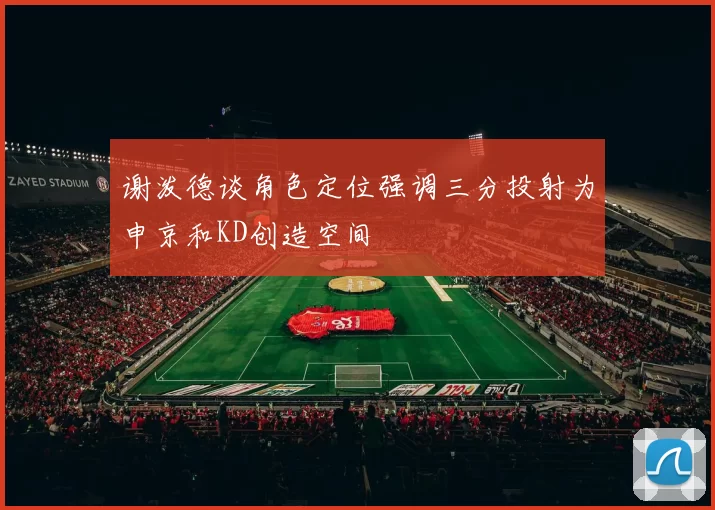 谢泼德谈角色定位强调三分投射为申京和KD创造空间